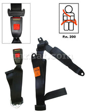 Load image into Gallery viewer, Porsche 911 912 Rear Three Point Seat Belts Set 1965-93 Premium Quality Interior Porsche