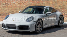 Cargar imagen en el visor de la galería, Porsche 911 992 Grey Indoor Fabric Car Cover W/ Aerokit 2019 Accessories Porsche