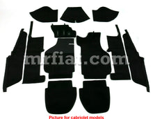 Cargar imagen en el visor de la galería, Porsche 911 Carpet Set 1984-89 OEM 21 Pcs Interior Porsche