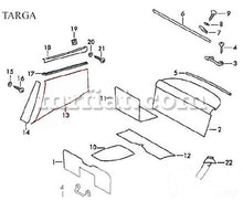 Load image into Gallery viewer, Porsche 911 Rear Quarter Panels Set 1966-73 Interior Porsche