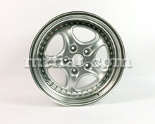 Cargar imagen en el visor de la galería, Porsche 911/964 Tramont Cup1 RS 10x18 Speedline Rear Silver Wheel Rims Porsche