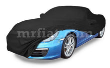 Load image into Gallery viewer, Porsche Boxster 981 Black Indoor Fabric Car Cover W/ Mirror Pockets 2012-16 Accessories Porsche