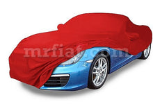 Load image into Gallery viewer, Porsche Boxster 981 Red Indoor Fabric Car Cover W/ Mirror Pockets 2012-16 Accessories Porsche