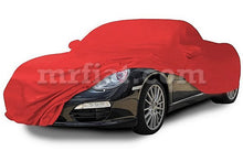 Load image into Gallery viewer, Porsche Boxster 987 Red Indoor Fabric Car Cover W/ Mirror Pockets 04-11 Accessories Porsche