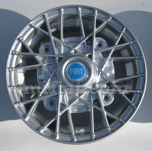 Load image into Gallery viewer, Fiat 500 Silver Ray Wheel 4.5x12" Rims Fiat