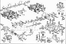 Cargar imagen en el visor de la galería, Mercedes 190 SL Carburetor Front Support Bracket Fuel System Mercedes
