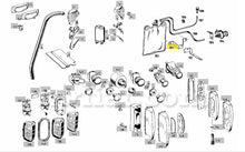 Load image into Gallery viewer, Mercedes 180 Ponton 190 SL Water Tank Bracket Type 2 Engine Mercedes
