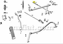 Load image into Gallery viewer, Mercedes 220 250SE 280SE 190 230 250 280SL Accelerator Head Ball Socket M5 Ring Transmission Mercedes
