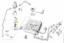 Load image into Gallery viewer, Mercedes 190 Ponton 190 200 230 Fuel Tank Spring Fuel System Mercedes   
