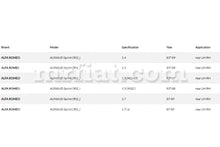 Load image into Gallery viewer, Alfa Romeo Alfasud Sprint Handbrake Cable 19833-89 Alfasud Sprint Alfa Romeo
