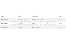 Cargar imagen en el visor de la galería, Alfa Romeo 75 90 Accelerator Cable 2.0 TD 1985-92 Cables Alfa Romeo
