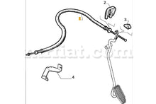 Cargar imagen en el visor de la galería, Alfa Romeo 75 90 Accelerator Cable 1984-92 Cables Alfa Romeo

