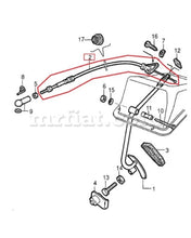 Cargar imagen en el visor de la galería, Alfa Romeo 33 Sportwagon Accelerator Cable Cables Alfa Romeo
