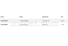 Load image into Gallery viewer, Alfa Romeo 1750 2000 Bonnet Cable 1968-75 Berlina 1750-2000(1967-77) Alfa Romeo
