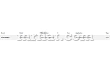 Cargar imagen en el visor de la galería, Alfa Romeo 1750 2000 USA A + M Speedometer Cable Cables Alfa Romeo
