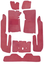 Cargar imagen en el visor de la galería, Alfa Romeo Spider Fastback 2ND Generation Carpet Set 1978-1989 Interior Alfa Romeo Darkred
