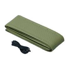 Cargar imagen en el visor de la galería, Volkswagen Bus Steering Wheel Cover Vinyl (45cm/17,5") Khaki Green Volkswagen
