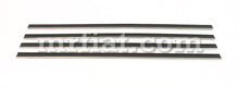 Cargar imagen en el visor de la galería, Alfa Romeo Giulietta Giulia Window Glass Fuzzy Strips Inox Edge Set Glass and Seals Alfa Romeo
