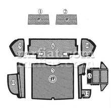 Load image into Gallery viewer, Alfa Romeo 2000 2600 Sprint Trunk Rubber Mat #5 Luggage Compartment Alfa Romeo
