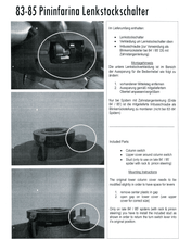 Load image into Gallery viewer, Fiat 124 Spider – Steering column switch 83-85 reproduction Steering MrFiat
