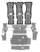 Cargar imagen en el visor de la galería, Alfa Romeo Giulia Sedan Left Rubber Mat #1B Lower Pedals Interior Alfa Romeo   
