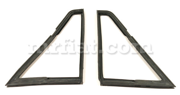 Alfa Romeo Berlina 1750 2000 Sedan Vent Window Gasket Seal OEM Set Glass and Seals Alfa Romeo   