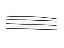 Cargar imagen en el visor de la galería, Alfa Romeo GT Junior 1300 GTA 1600 1750 Window Glass Fuzzy Strip Set Glass and Seals Alfa Romeo
