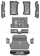 Cargar imagen en el visor de la galería, Alfa Romeo Spider Rubber Mat #10 1970-82 Interior Alfa Romeo

