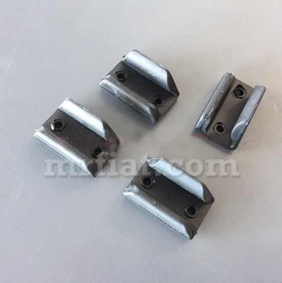 Alfa Romeo Spider Seat Adjuster Block Set 4 Pcs 1970-82 Spider 1970-82 Rubber Alfa Romeo