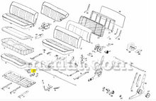 Load image into Gallery viewer, Mercedes 180 190 Ponton Pivot Pins Escutcheon Rims Mercedes   
