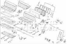 Cargar imagen en el visor de la galería, Mercedes 190 Ponton 220a Seat Backrest Support Left
