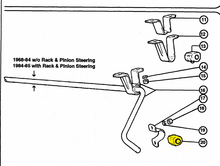 Load image into Gallery viewer, Fiat 124 Spider – External stabilizer bar rubber left or right Front Axle MrFiat
