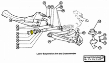 Load image into Gallery viewer, Fiat 124 Spider – Lower wishbone washer M14 Front Axle MrFiat
