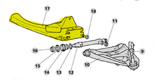 Load image into Gallery viewer, Fiat 124 Spider – Axle beam 83-85 DS rack and pinion steering Front Axle MrFiat
