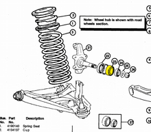 Load image into Gallery viewer, Fiat 124 Spider – Inner front wheel bearing Volumex left or right Vx Parts MrFiat
