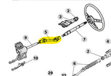 Cargar imagen en el visor de la galería, Fiat 124 Spider – Drive shaft steering column 66-84 Steering MrFiat
