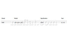 Load image into Gallery viewer, Fiat 124 Spider 2000 Accelerator Cable 1981-85 Cables Fiat
