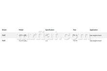 Load image into Gallery viewer, Fiat X 1 9 1.3 Trunk Lead Cables Fiat
