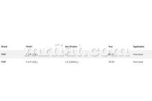 Load image into Gallery viewer, Fiat X 1 9 Front Bonnet Cable Cables Fiat
