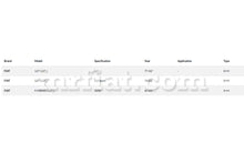 Cargar imagen en el visor de la galería, Fiat 127 Fiorino Speedometer Cable Cables Fiat
