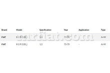 Load image into Gallery viewer, Fiat X1/9 Speedometer Cable 3300 mm Cables Fiat
