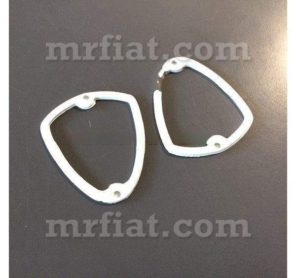 Autobianchina Bianchina Cabriolet White Gasket Small Head Lamp Set Bianchina Cabriolet Fiat   