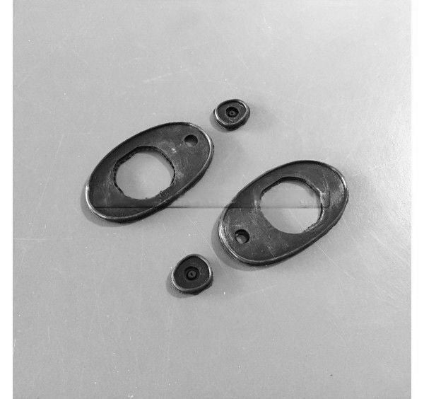 Autobianchina Bianchina Panoramica Door Handle Gasket Set Bianchina Panoramica Fiat   