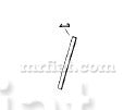 Cargar imagen en el visor de la galería, Mercedes 220SEB Cabriolet 250 SE 280 SE 280 SE 3.5 Windshield Gasket Left Glass and Seals Mercedes
