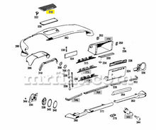 Cargar imagen en el visor de la galería, Mercedes W113 230SL 250SL 280SL Pagoda 1963-1971 Loud-Speaker Grid Cover Interior Mercedes   
