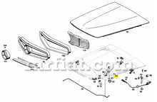 Load image into Gallery viewer, Mercedes W113 230SL 250SL 280SL Pagoda 1963-1971 Front Hood Retainer Bracket Engine Compartment Mercedes
