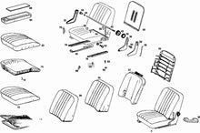 Cargar imagen en el visor de la galería, Mercedes W113 230SL 250SL 280SL Pagoda 1963-1971 Front Seat Hand Wheel Steering Mercedes
