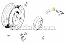 Cargar imagen en el visor de la galería, Mercedes 180 190 Ponton Clamping Plate Rims Mercedes
