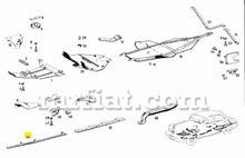 Load image into Gallery viewer, Mercedes 180 190 Ponton Underpan Protective Mounting Rail Front Body Panels Mercedes
