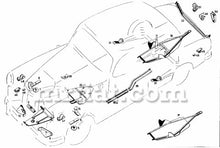 Load image into Gallery viewer, Mercedes 180 190 Ponton Pedals Undershield Body Panels Mercedes   
